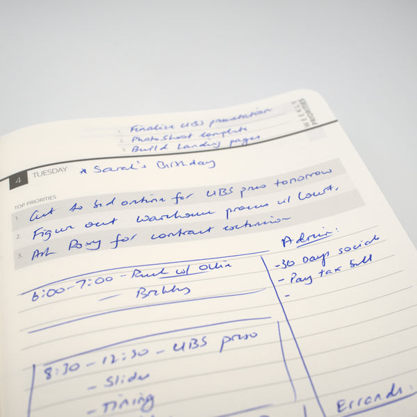 2027 Mental Fitness & Wellbeing Diary - Daily Format