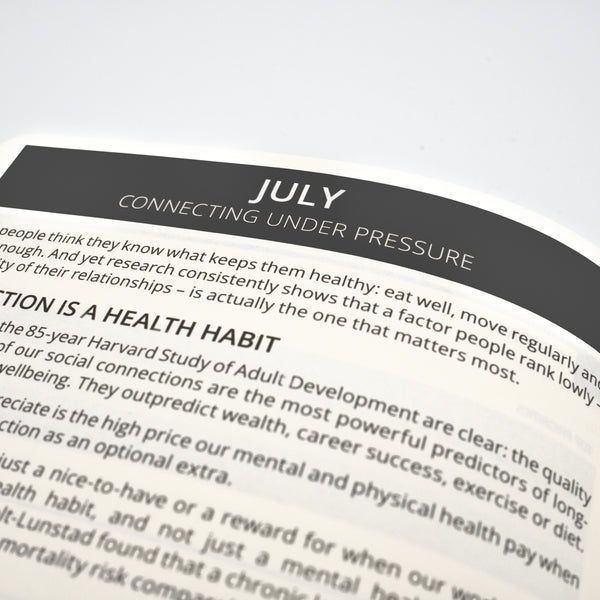 2027 Mental Fitness & Wellbeing Diary - Daily Format