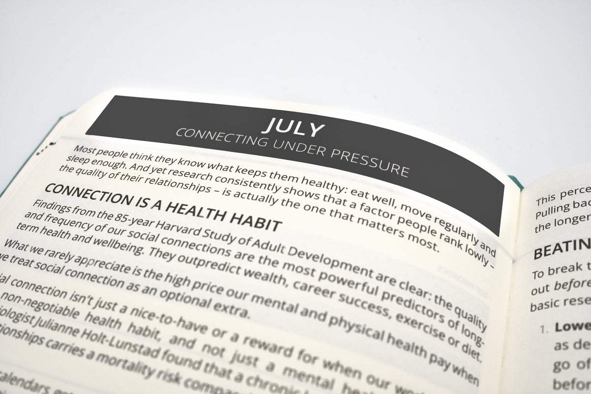 2027 Mental Fitness & Wellbeing Diary - Daily Format
