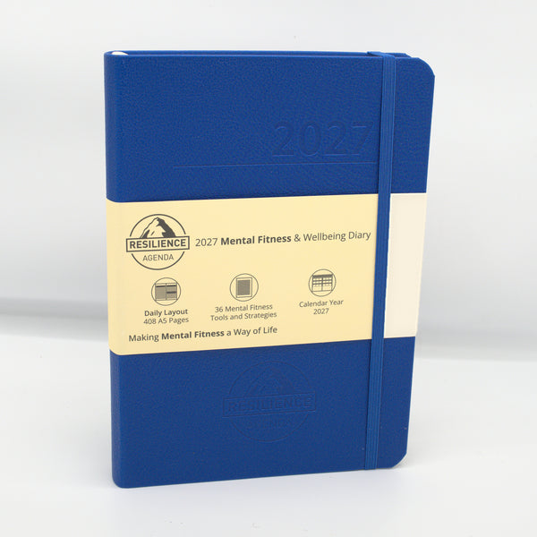 2027 Mental Fitness & Wellbeing Diary - Daily Format
