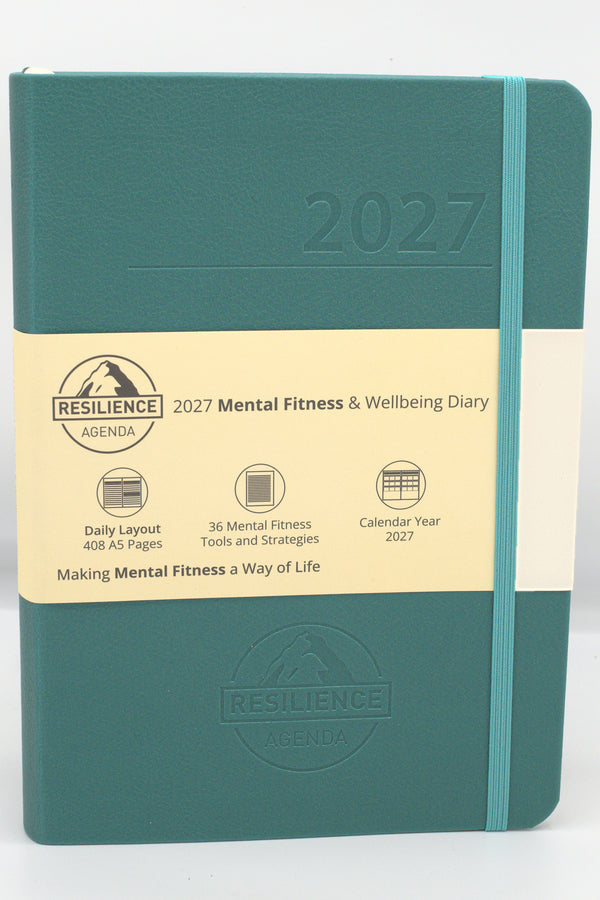 2027 Mental Fitness & Wellbeing Diary - Daily Format