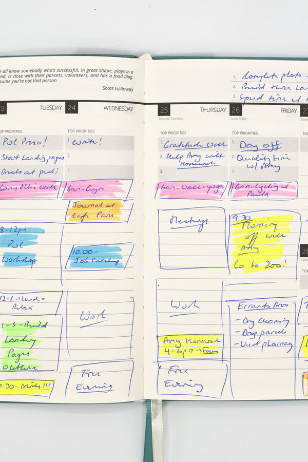 2027 Mental Fitness & Wellbeing Diary – Weekly Format