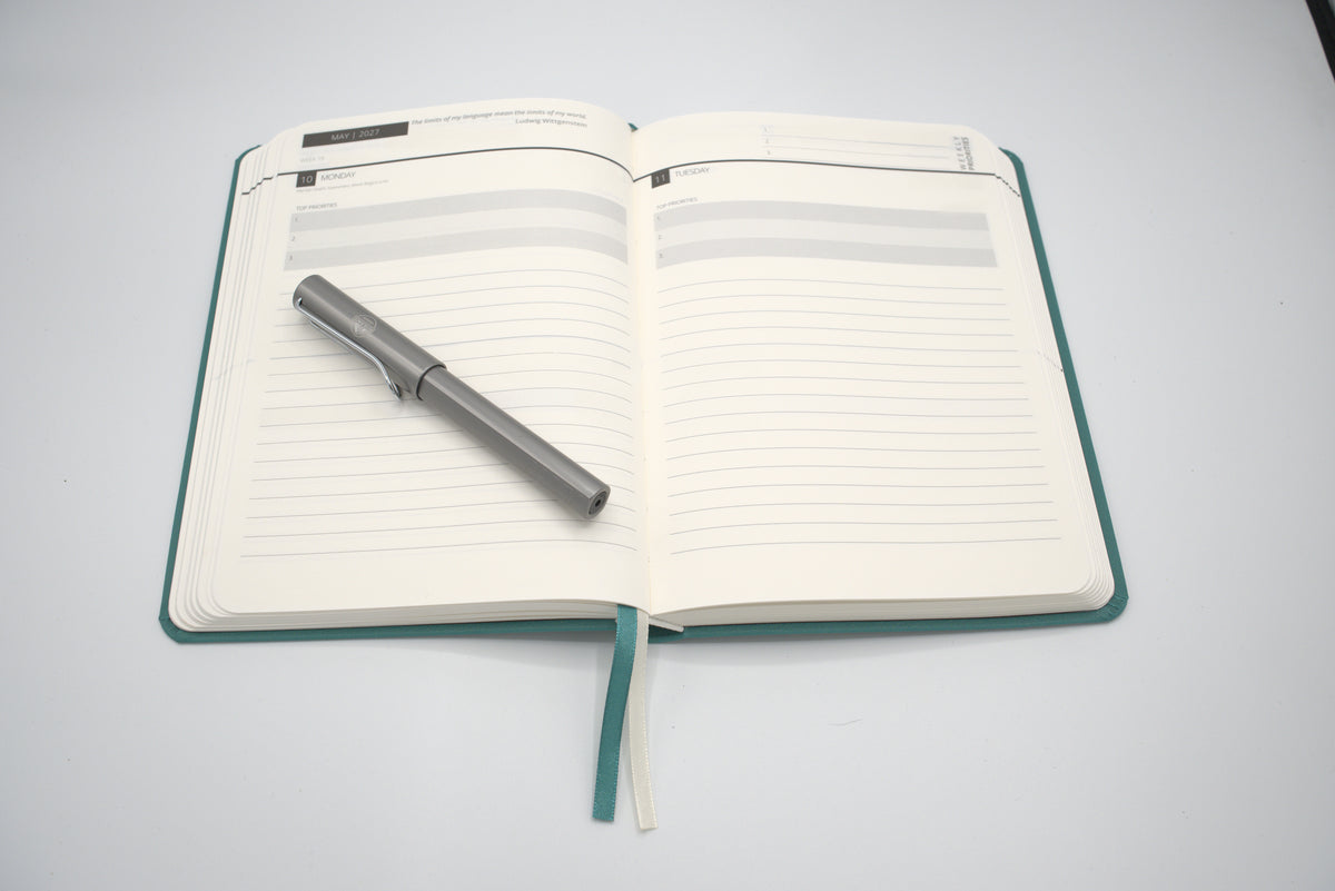 2027 Mental Fitness & Wellbeing Diary – Weekly Format