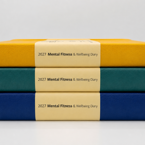 2027 Mental Fitness & Wellbeing Diary - Daily Format