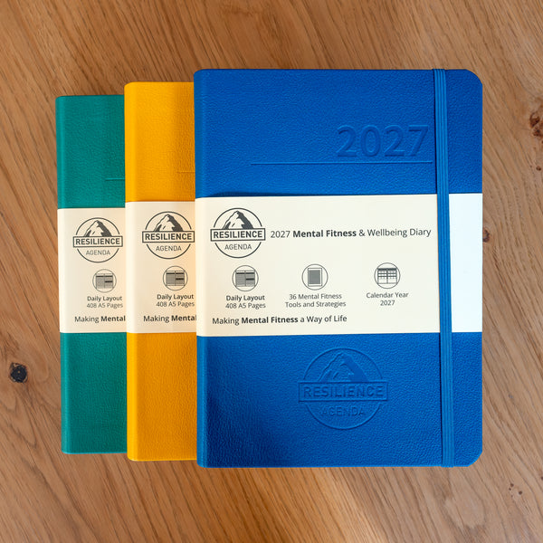 Color comparison 2027 Mental Fitness diary. Which is better? 