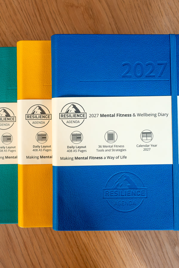 Color comparison 2027 Mental Fitness diary. Which is better? 
