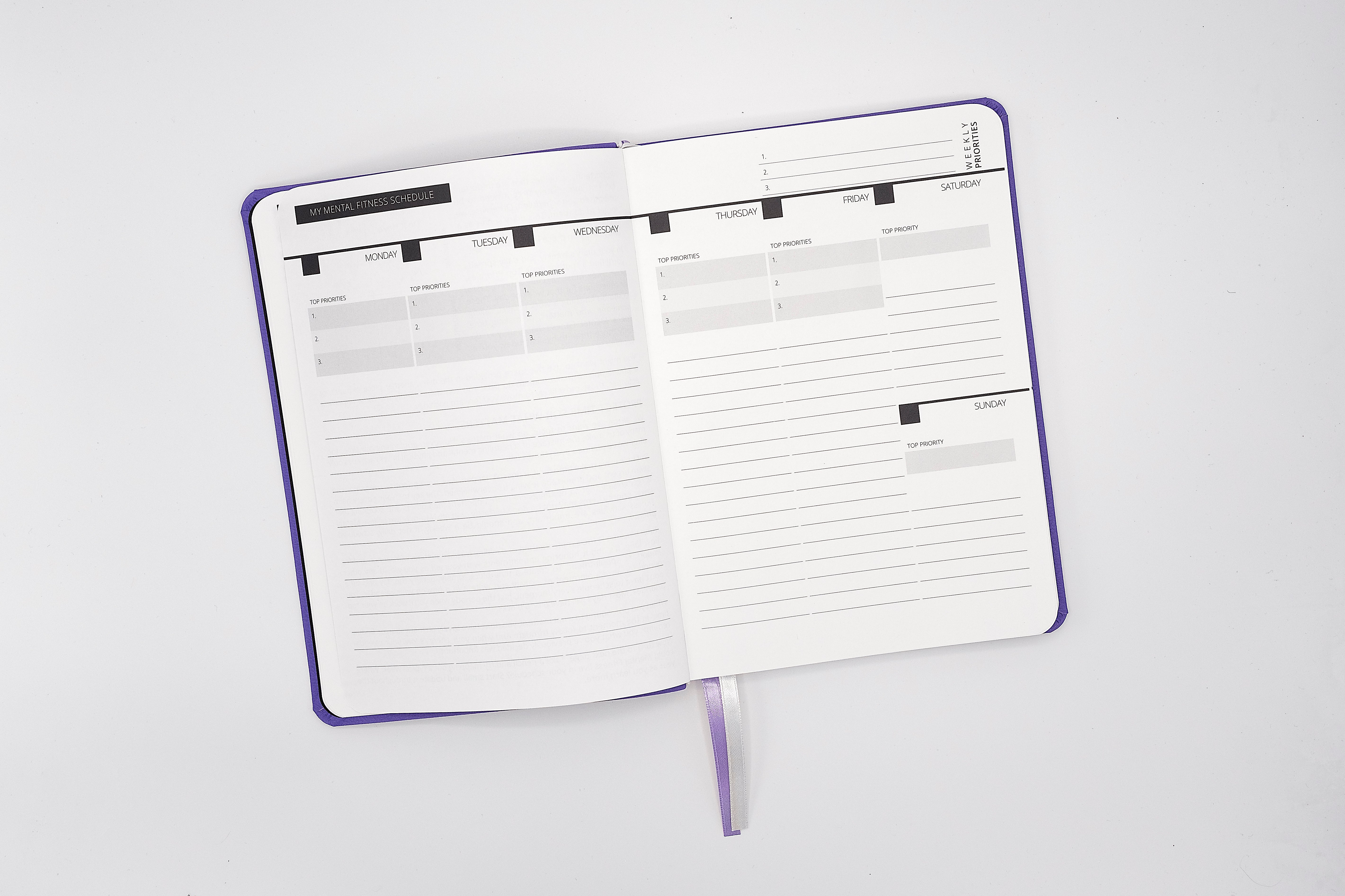 2026 Mental Fitness Diary & Planner – Weekly Format