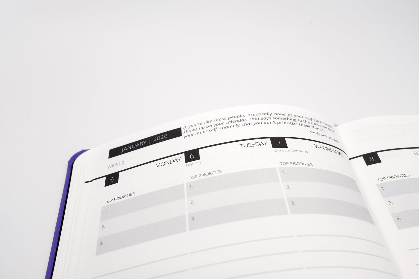 2026 Mental Fitness Diary & Planner – Weekly Format