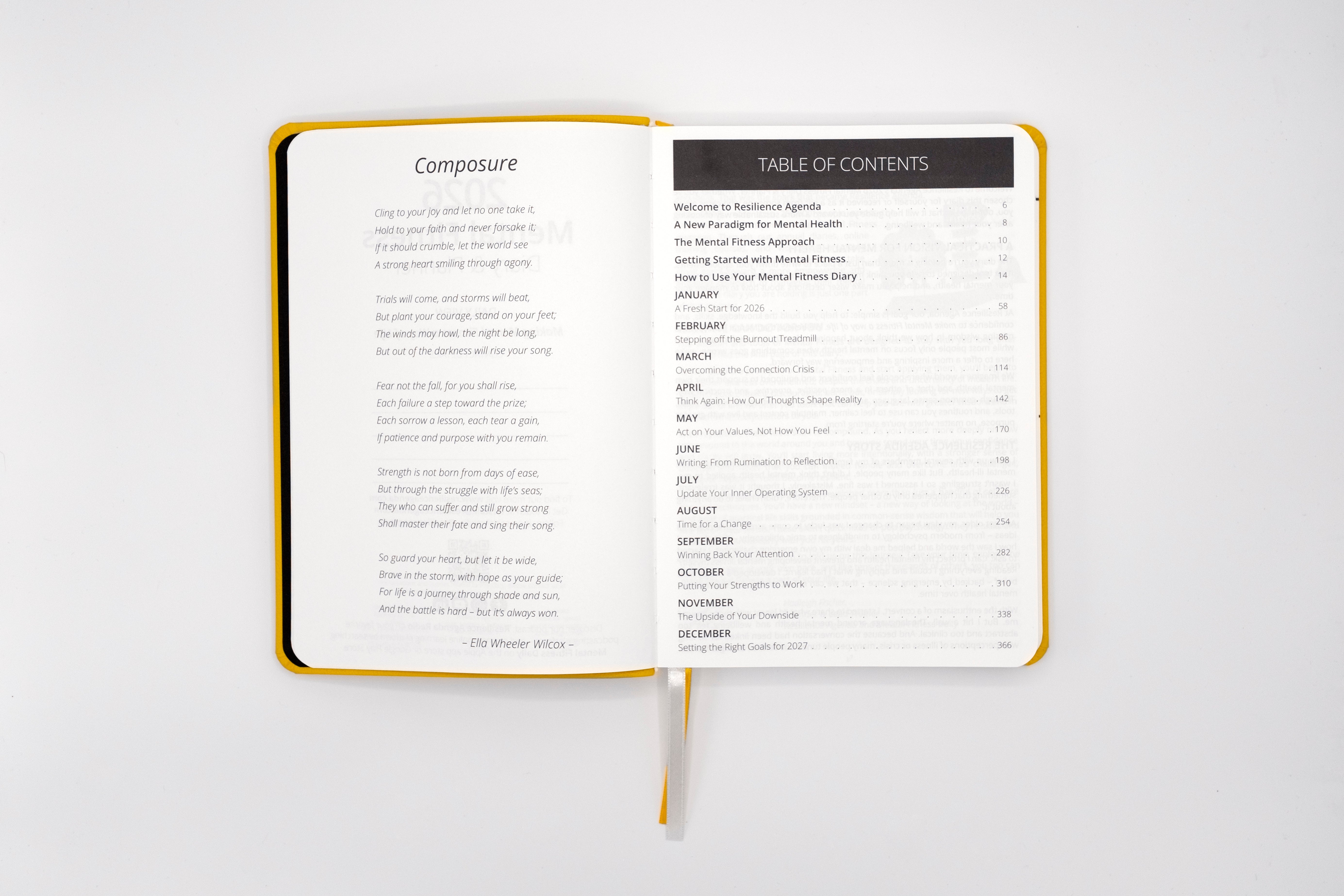 2026 Mental Fitness Diary & Planner – Daily Format