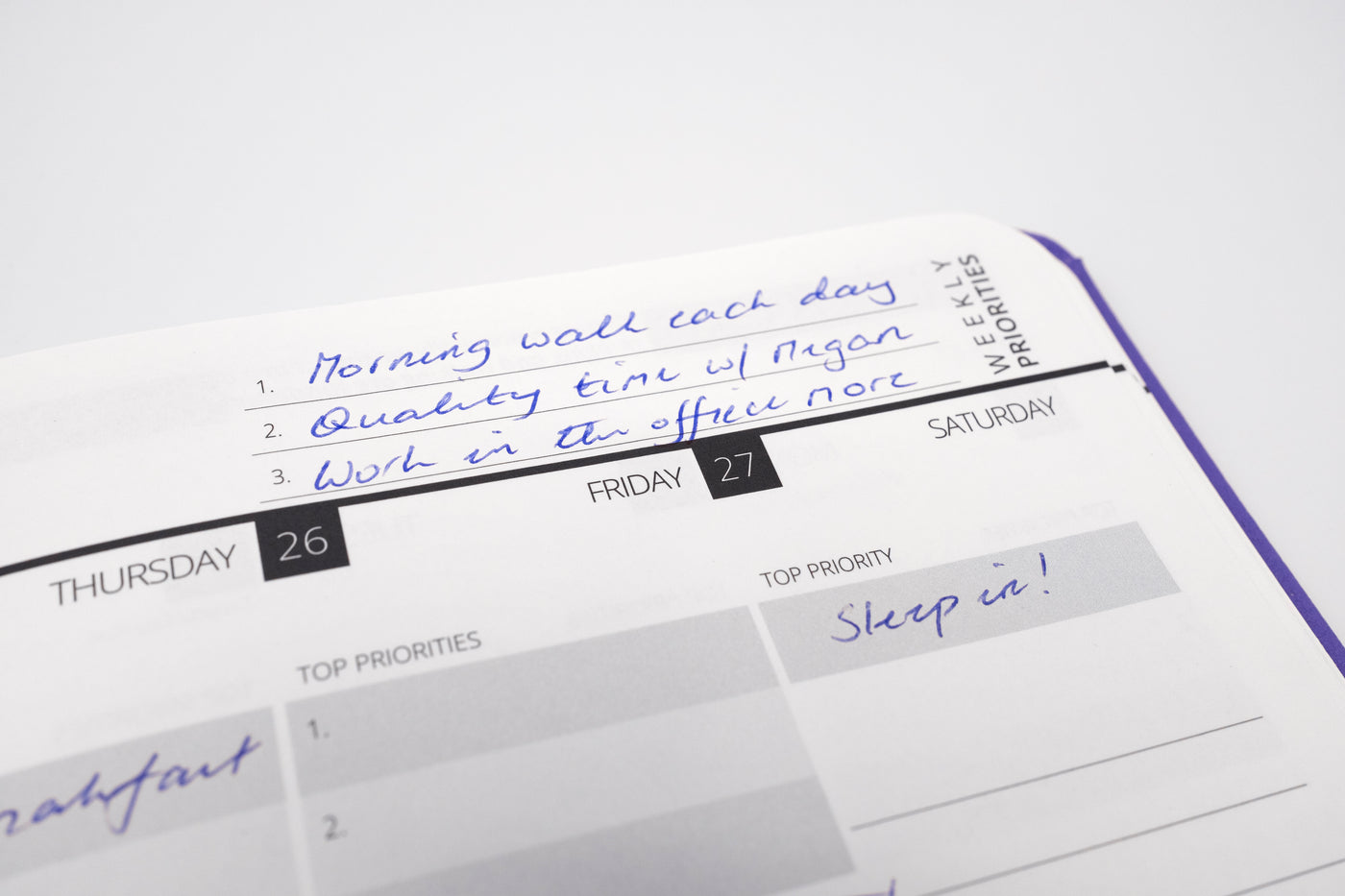 2026 Mental Fitness Diary & Planner – Weekly Format