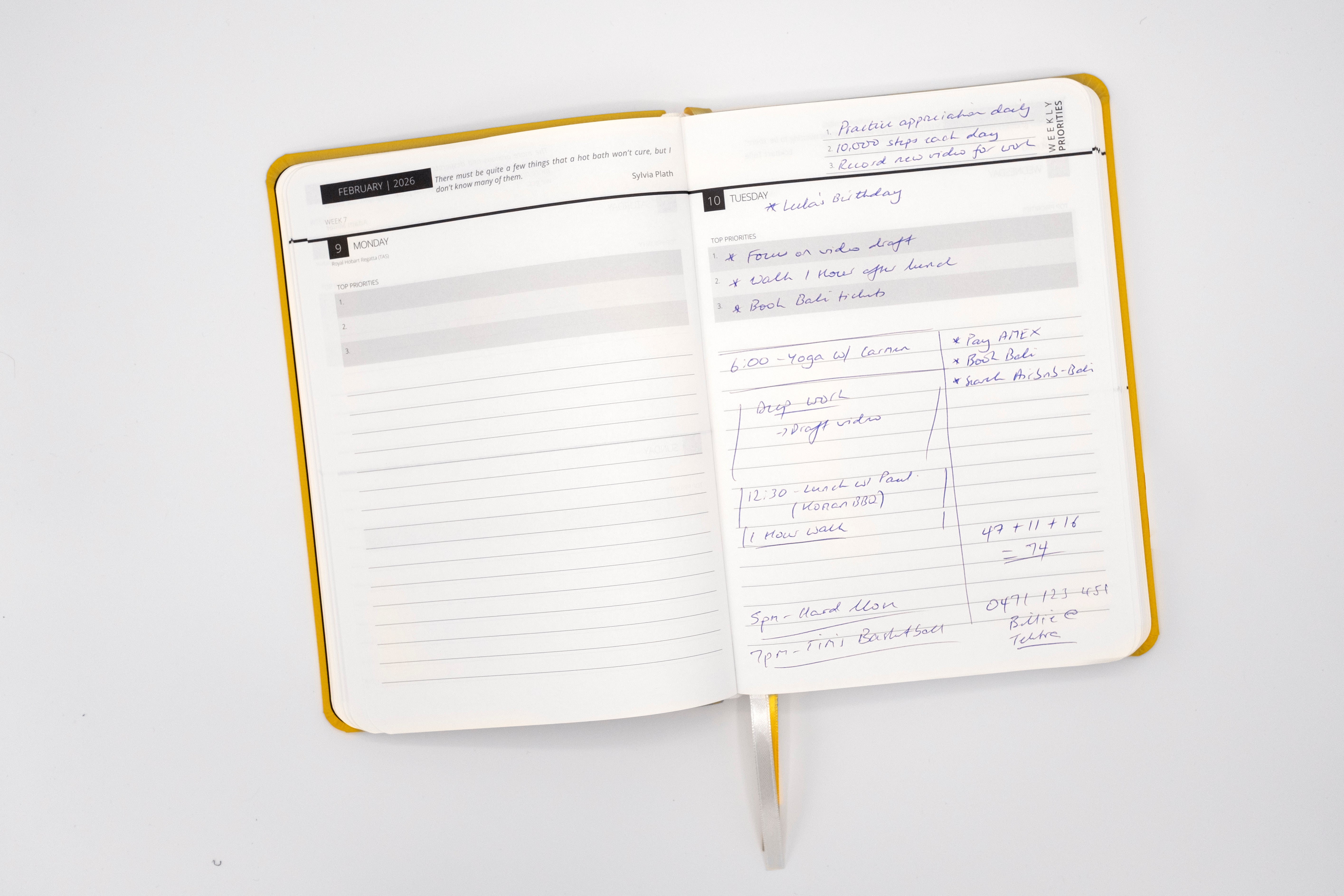 2026 Mental Fitness Diary & Planner – Daily Format