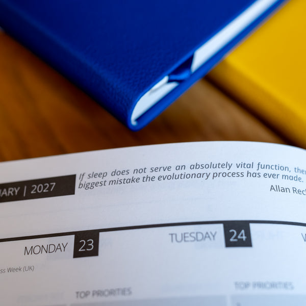 Motivational quote diary. Sleep. Key feature 2027 Mental Fitness Diary Best sleep quotes.
