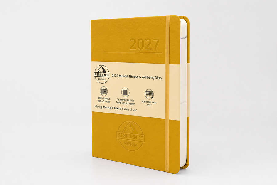 2027 Mental Fitness & Wellbeing Diary - Daily Format