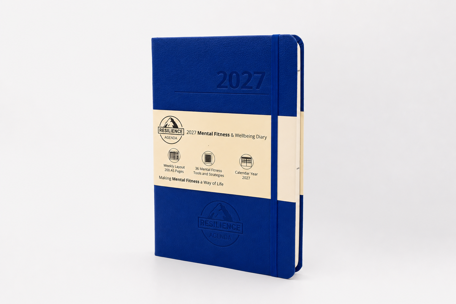 2027 Mental Fitness & Wellbeing Diary – Weekly Format
